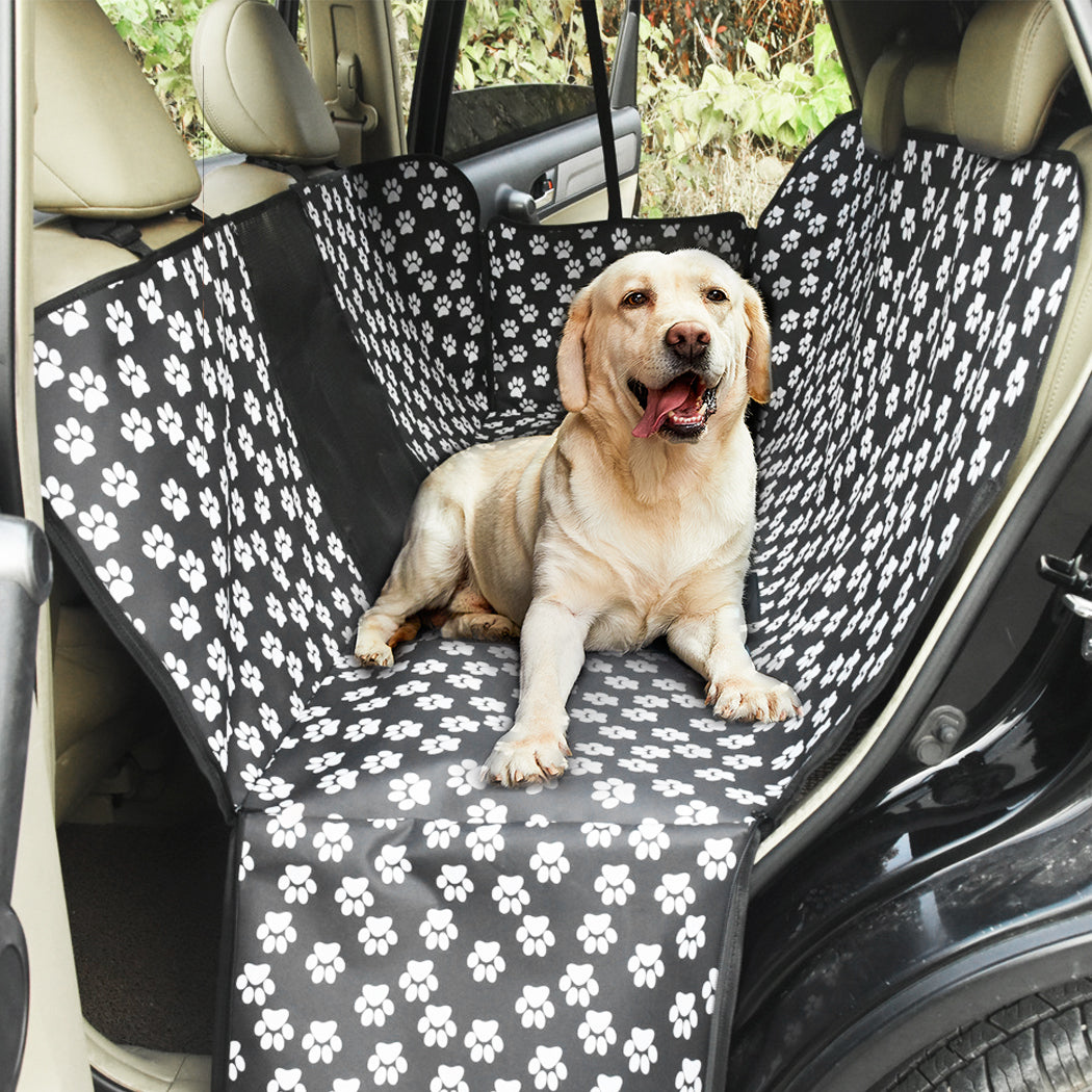 PaWz Pet Back Car Seat Cover Hammock Black-1973193650427006982