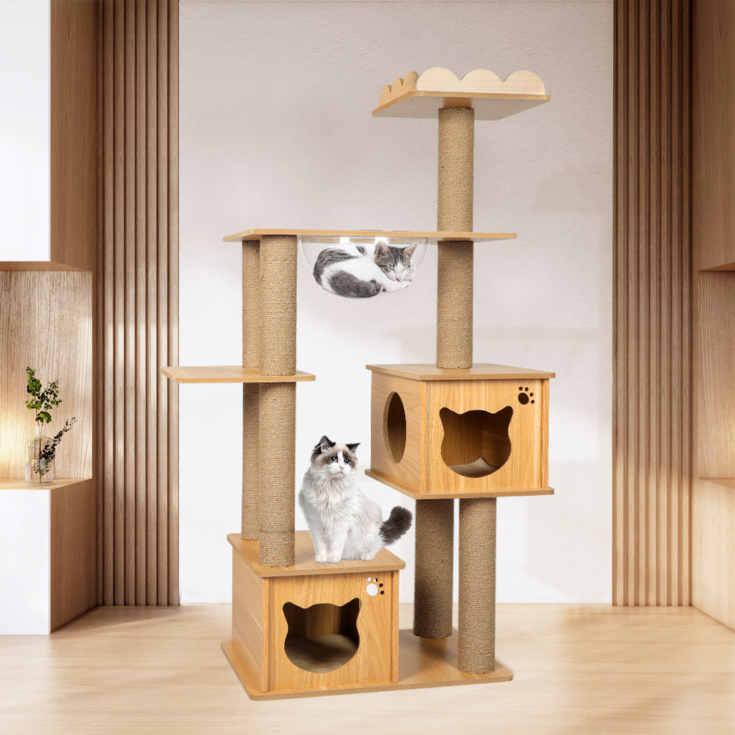 PaWz Cat Tree Scratching Post Scratcher-1975420460812341254