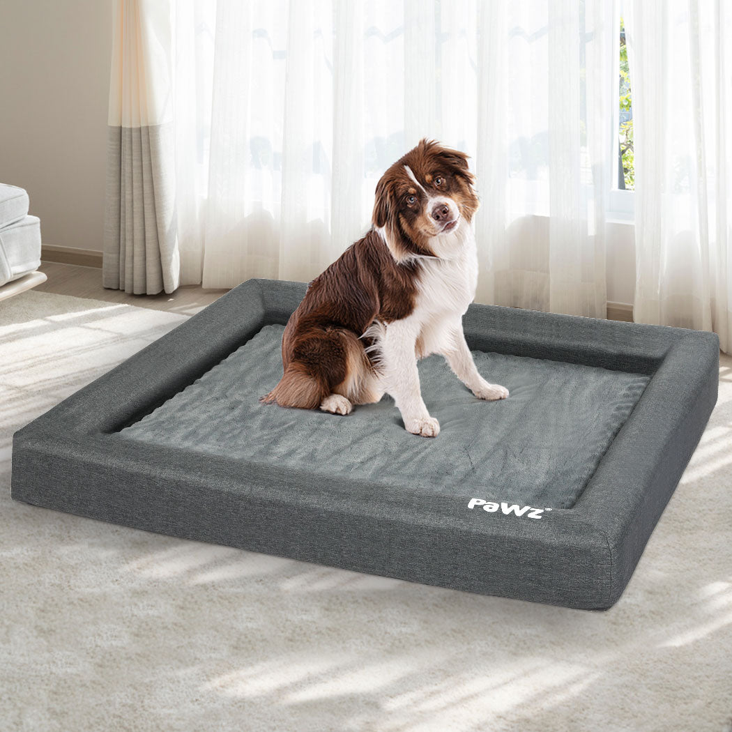 PaWz Memory Foam Pet Bed Calming Dog XXL XX-Large-1973193677803229190