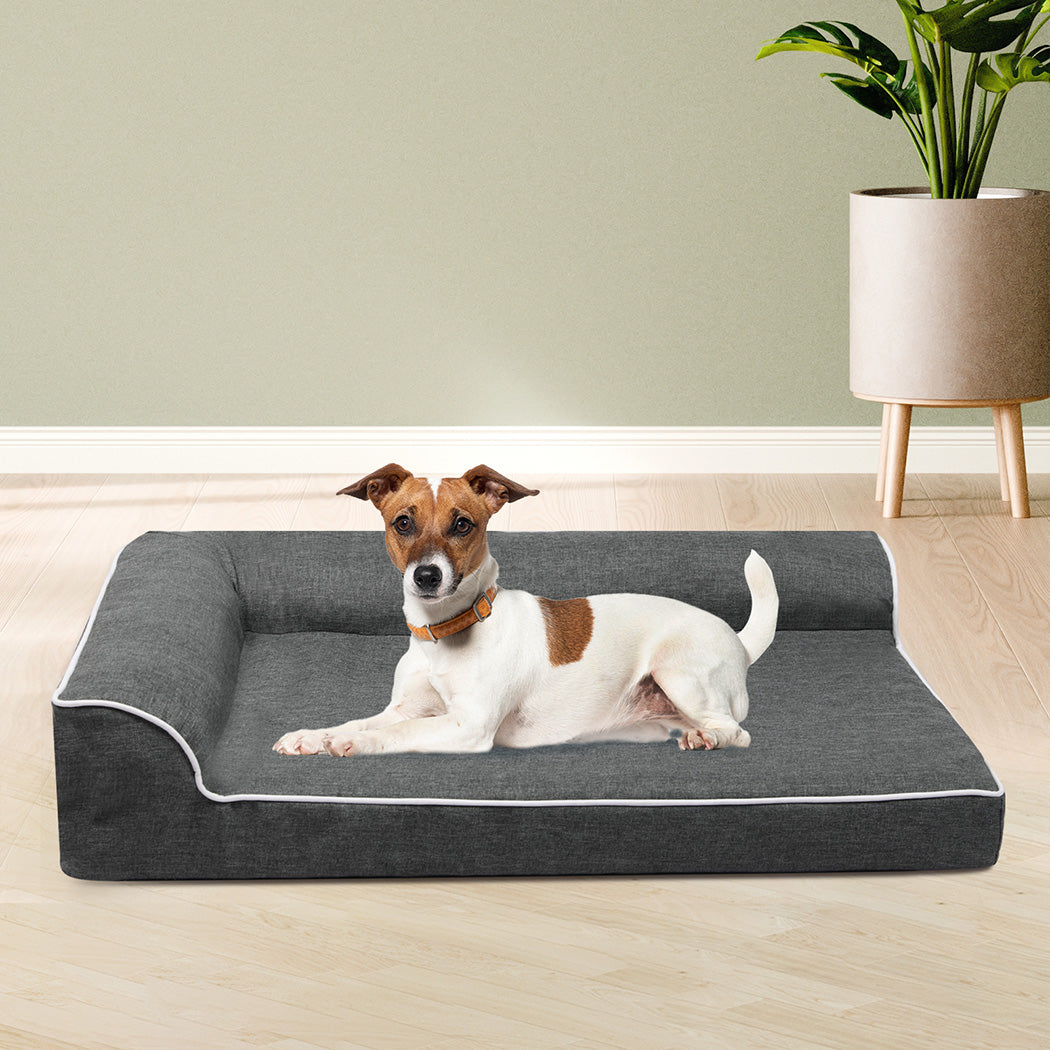 Pawz Orthopedic Dog Bed M Grey-1973193487419576326