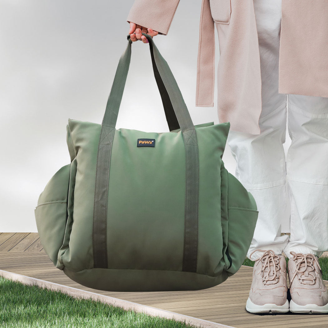 PaWz Dog Car Seat Booster Belt Green-1973193691761872902