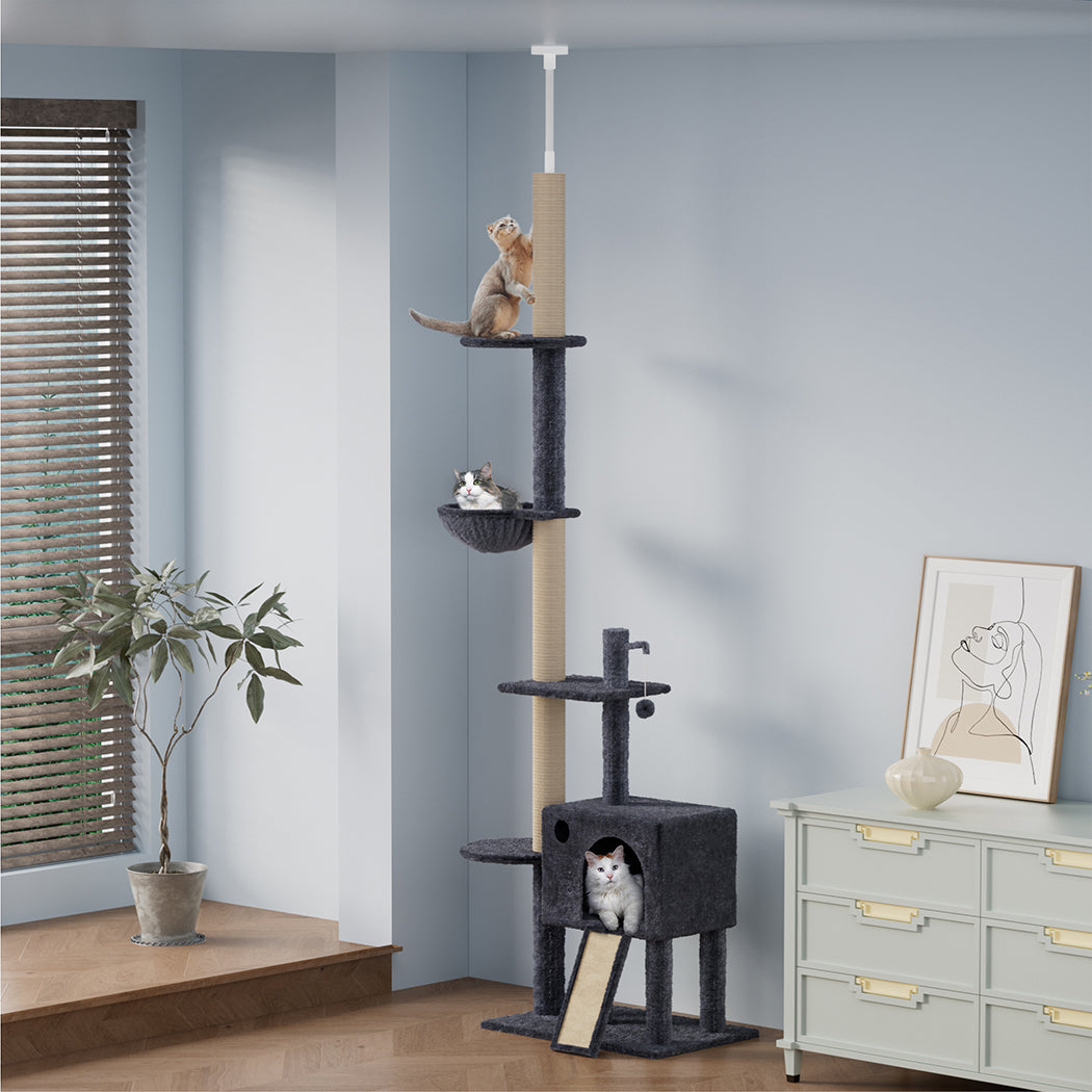 Pawz Cat Tree Scratching Post Scratcher Hammock Condo-1996005457671622662