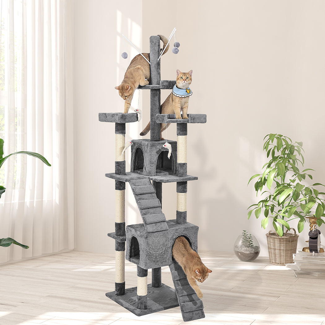PaWz Cat Tree Scratching Post Scratcher Grey-1973193908397674502