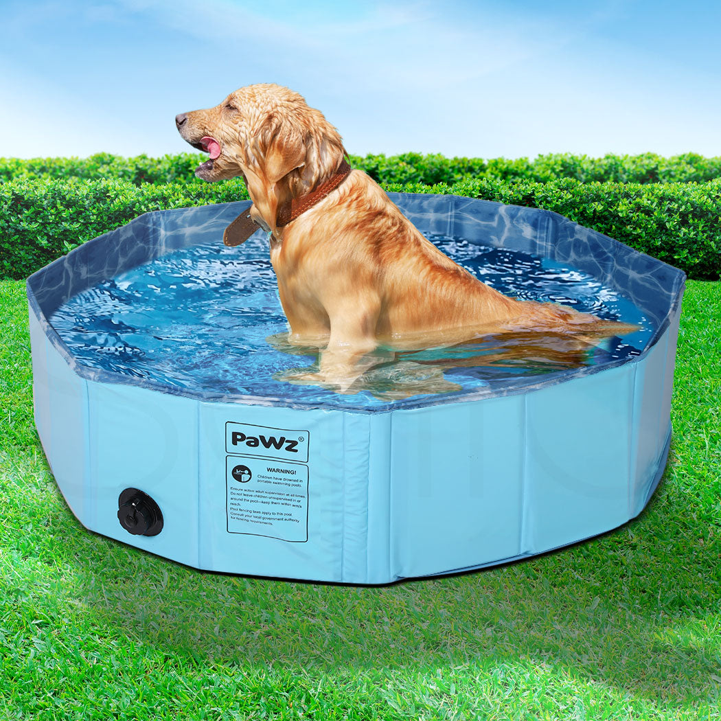PaWz Folding Swimming Pool Dog Cat Washing M Medium-1973193649848193031