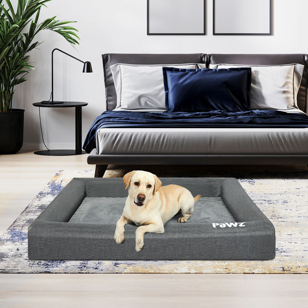 PaWz Memory Foam Pet Bed Calming Dog XL X-Large-1973193677618679815