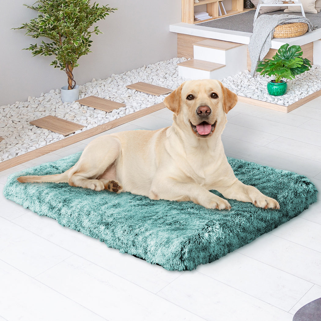 PaWz Dog Mat Pet Calming Bed Memory L Green Large-1973193659503480839