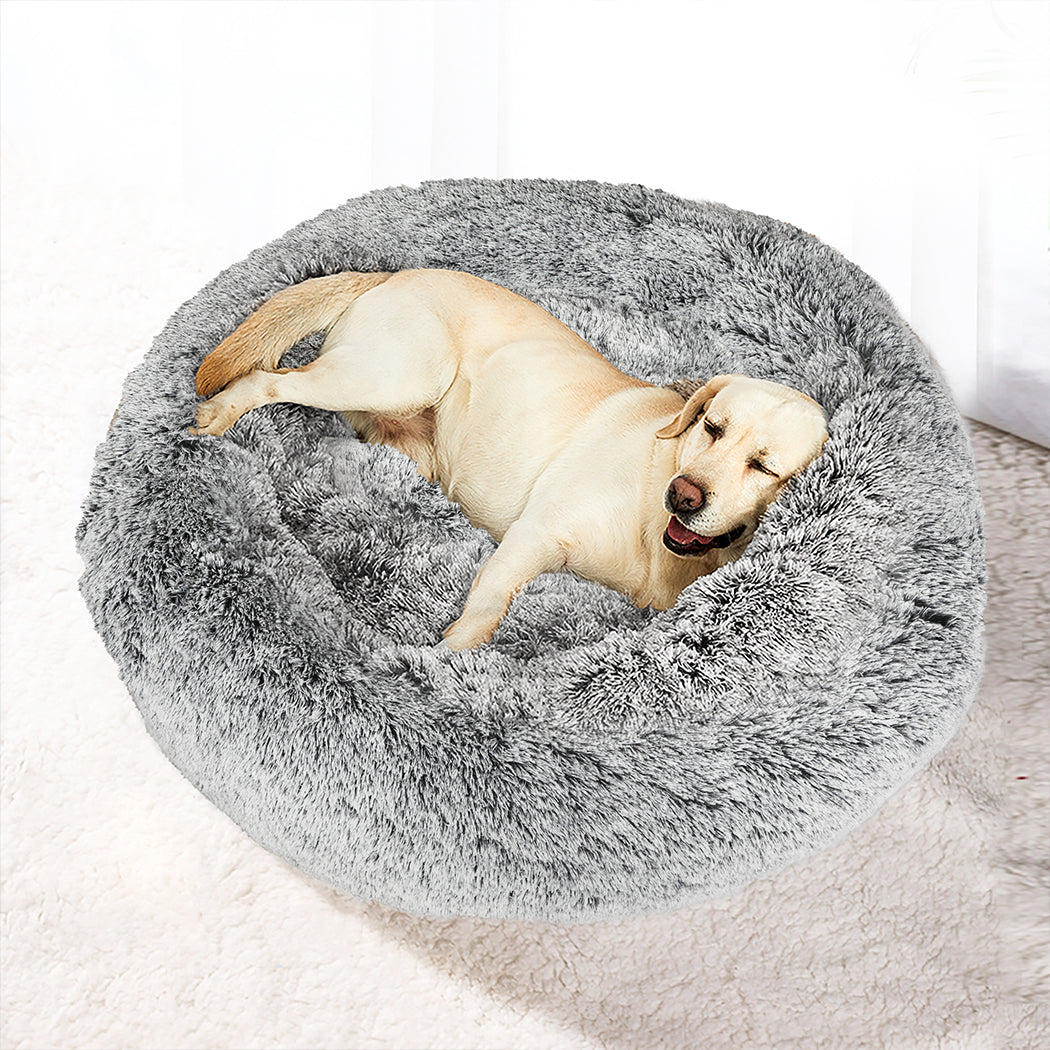PaWz Pet Bed Memory Foam Dog Donut Charcoal Large-1973193686489632775
