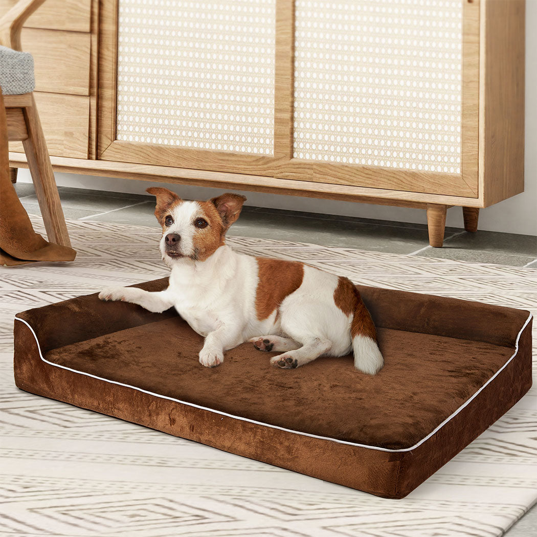 Pawz Orthopedic Dog Bed M Coffee-1975420325692837895