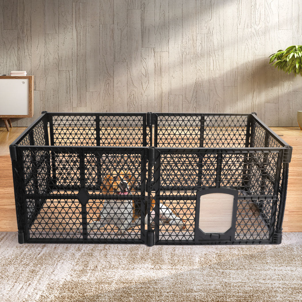 PaWz Pet Playpen Folding Dog Plastic M Medium-1975420453744939015