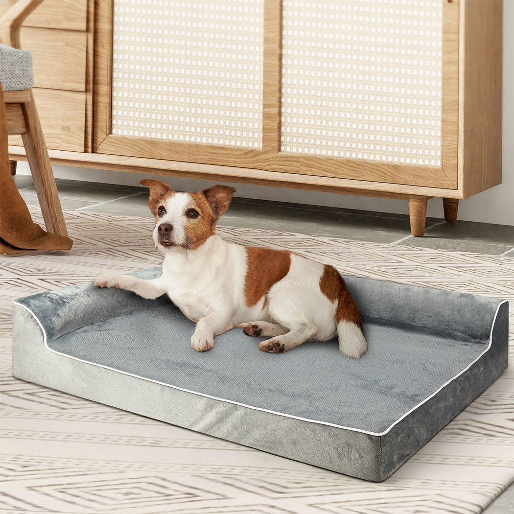 Pawz Orthopedic Dog Bed M Grey-1975420325894164487