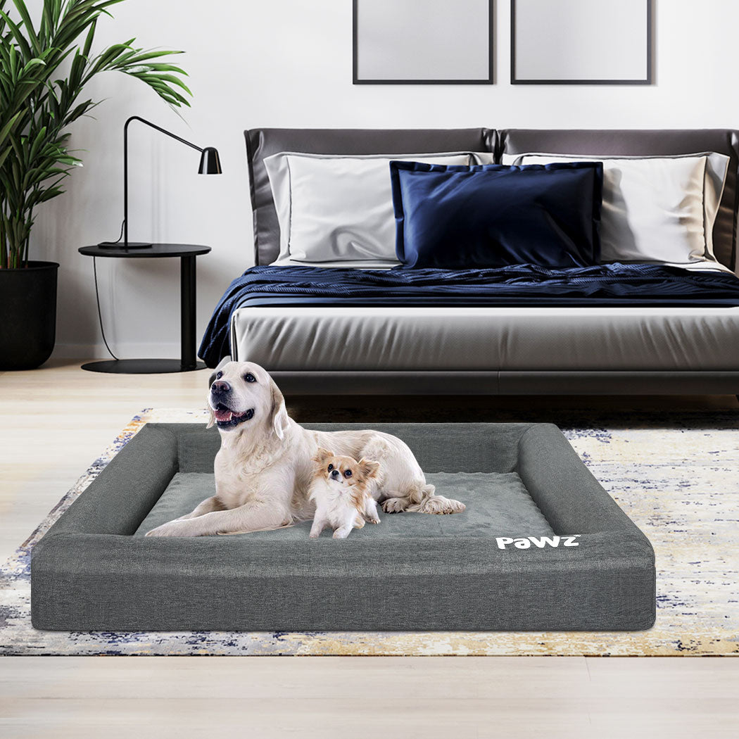 PaWz Memory Foam Pet Bed Calming Dog XXL XX-Large-1973193677803229191