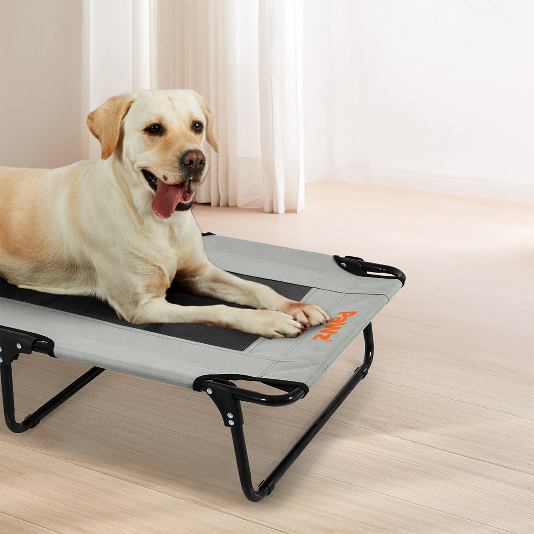 Pawz Pet Elevated Bed Dog Raised Trampoline Foldable Large L Size-1975420345980686343