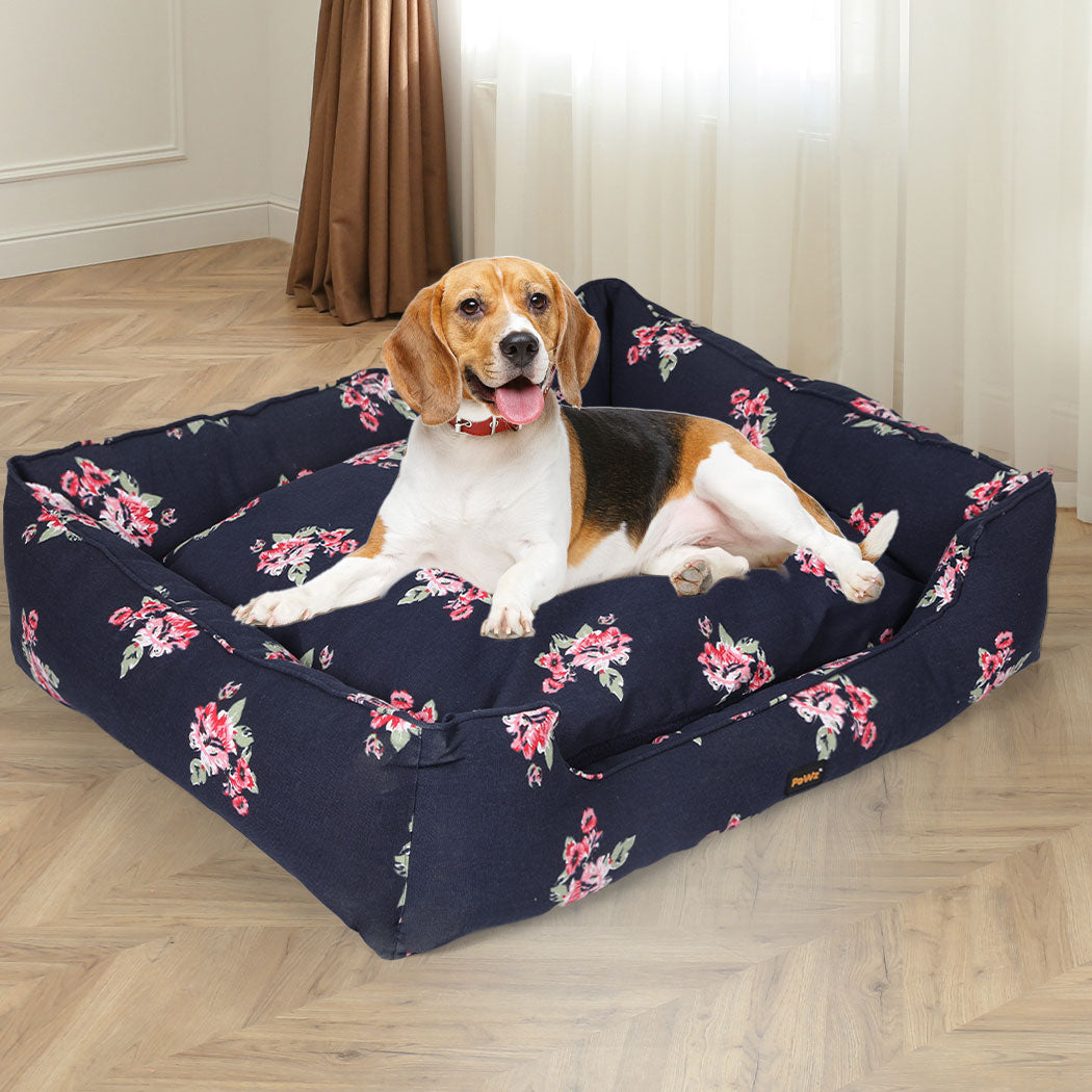 PaWz Dog Calming Bed Pet Cat Washable XL X-Large-1975420456639008775