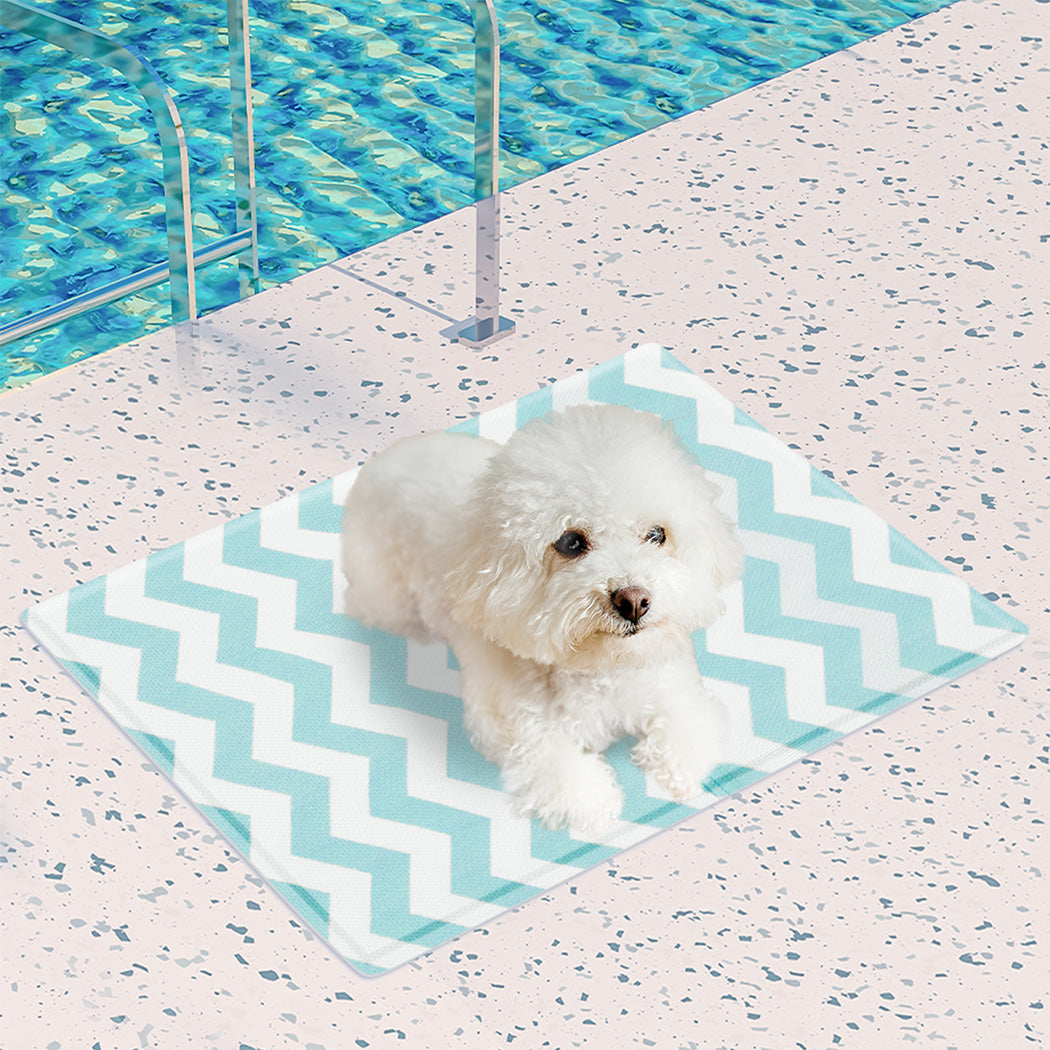 Pawz Pet Cooling Mat S Blue-1973193491555160071