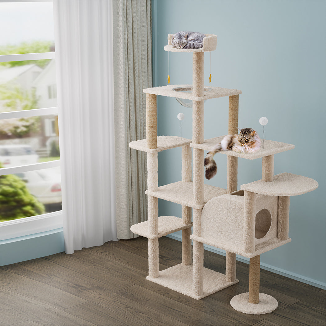 Pawz Cat Tree Tower Large Scratcher Condo House 172cm-1996005457499656199