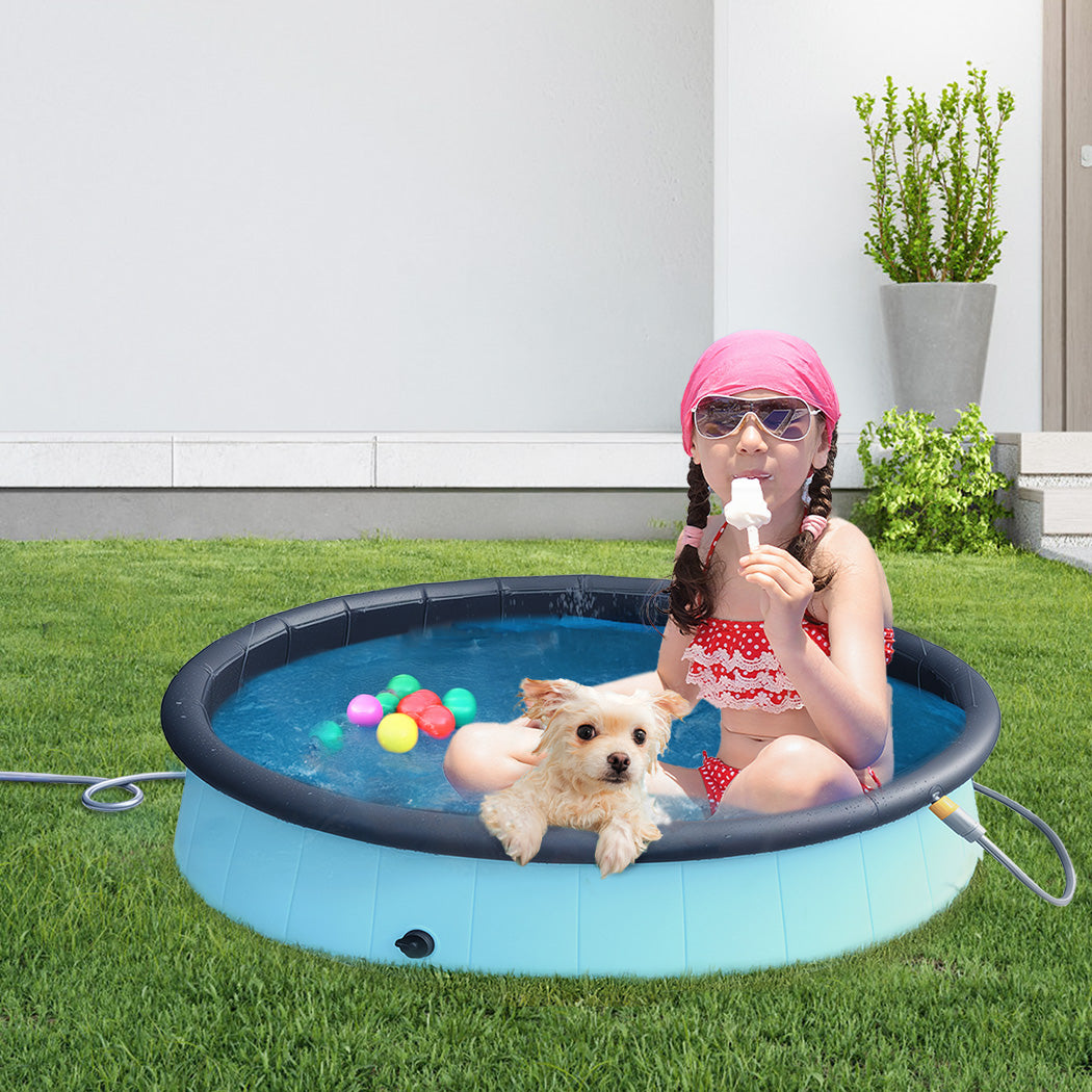 Pawz Folding Dog Swimming Pool-1973193485901238279