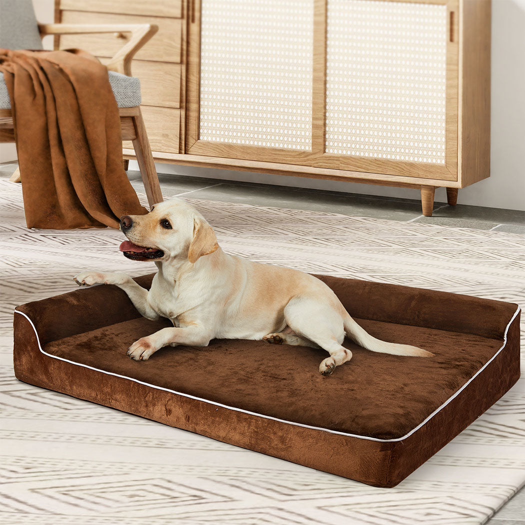 Pawz Orthopedic Dog Bed XXL Coffee-1975420326829494279