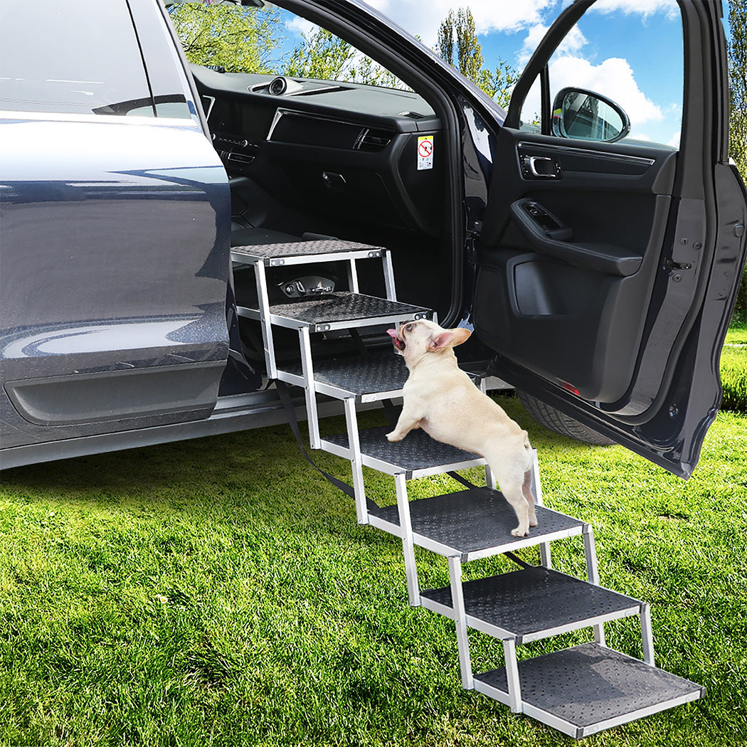 Pawz Dog Ramp Pet Stair Car Suv Travel Step Foldable-1973193548832575495