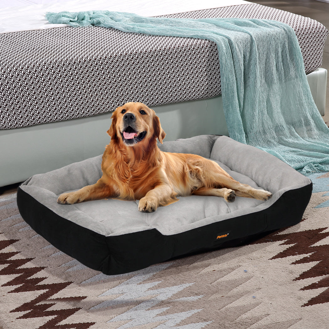 PaWz Pet Bed Dog Beds Bedding Mattress XL Black X-Large-1973193612095262727