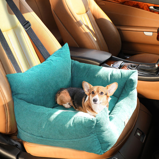 PaWz Pet Car Booster Seat Dog Protector M Green Medium-1973193673650868230