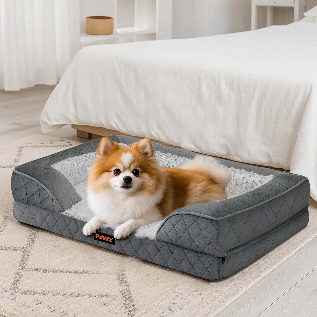 Pawz Orthopedic Memory Foam Pet Bed Dog Washable Mat-1996005594594676743