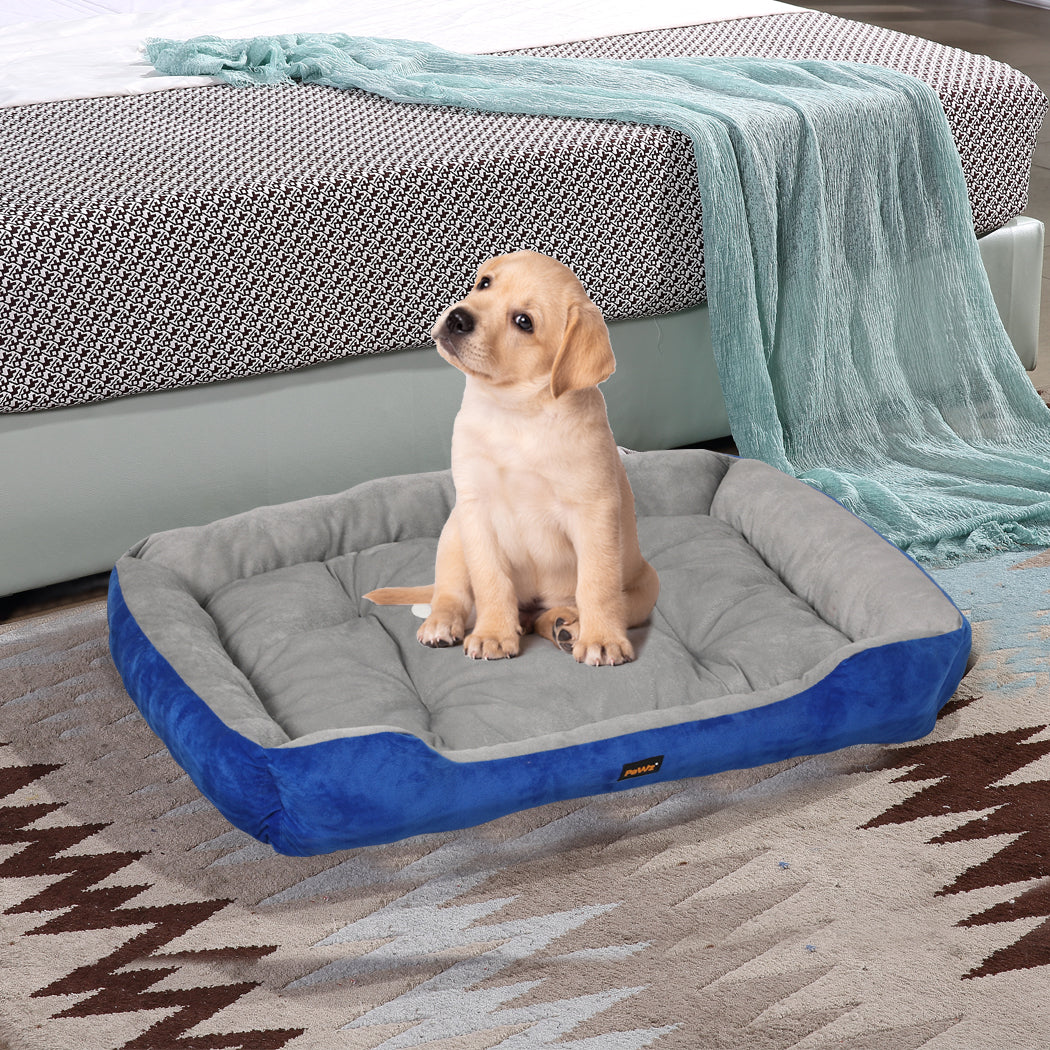 PaWz Pet Bed Dog Beds Bedding Mattress M Navy Medium-1973193611910713351