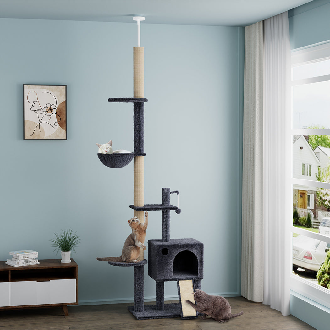 Pawz Cat Tree Scratching Post Scratcher Hammock Condo-1996005457671622663