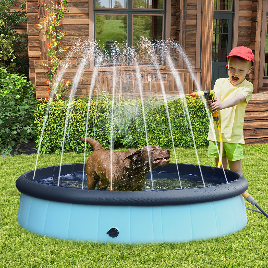 Pawz Folding Dog Swimming Pool-1973193486098370567