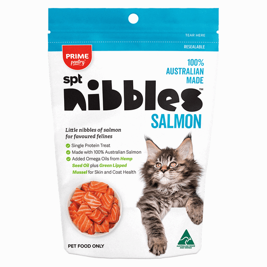 Prime Cat Nibbles Salmon 40g