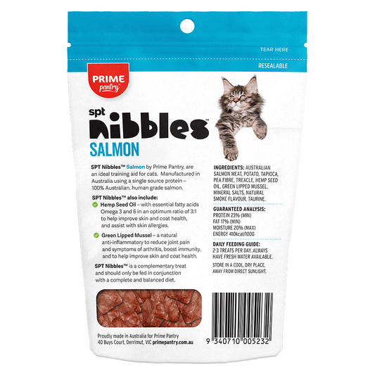 Prime Cat Nibbles Salmon 40g