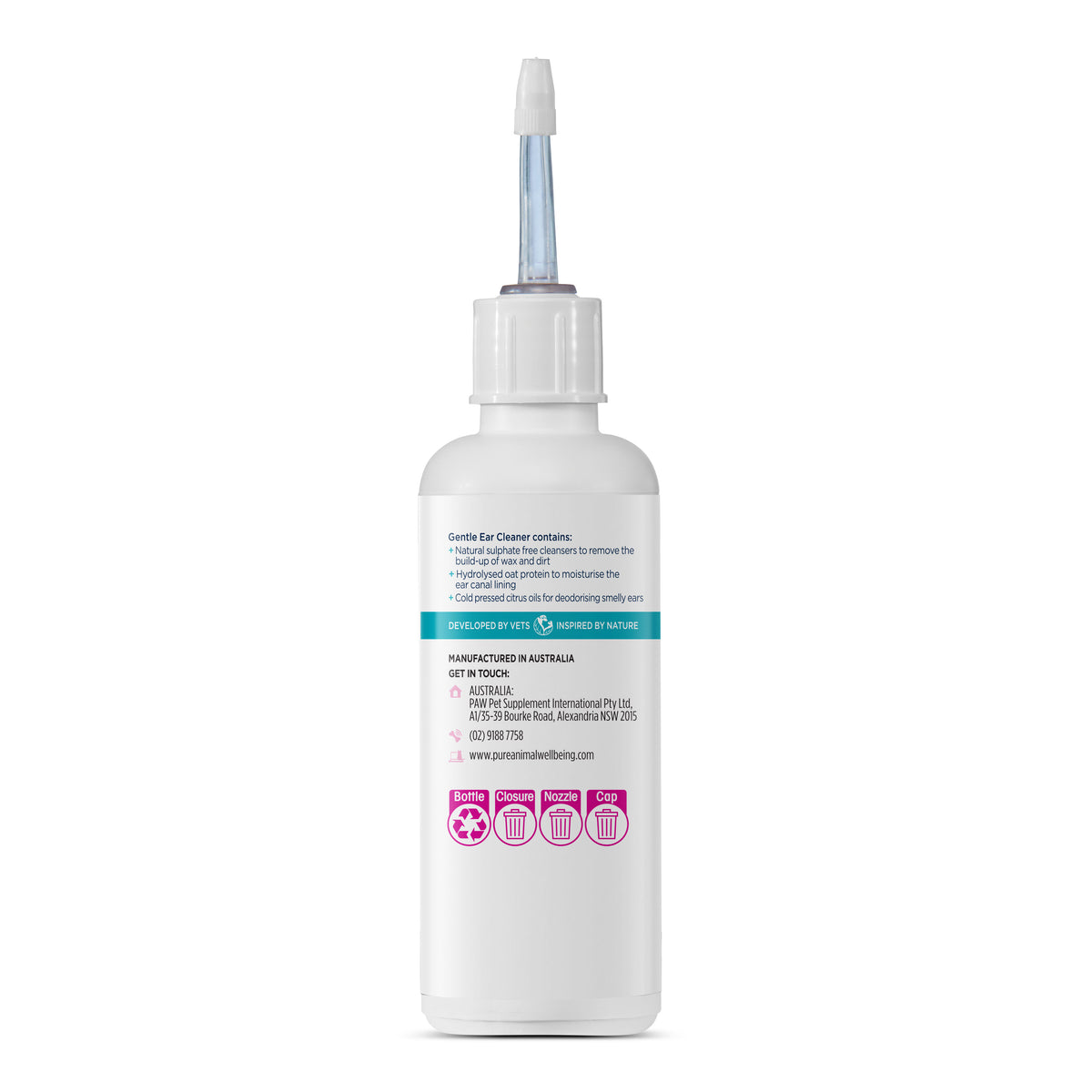 PAW Gentle Ear Cleaner For Dogs and Cats 120ml