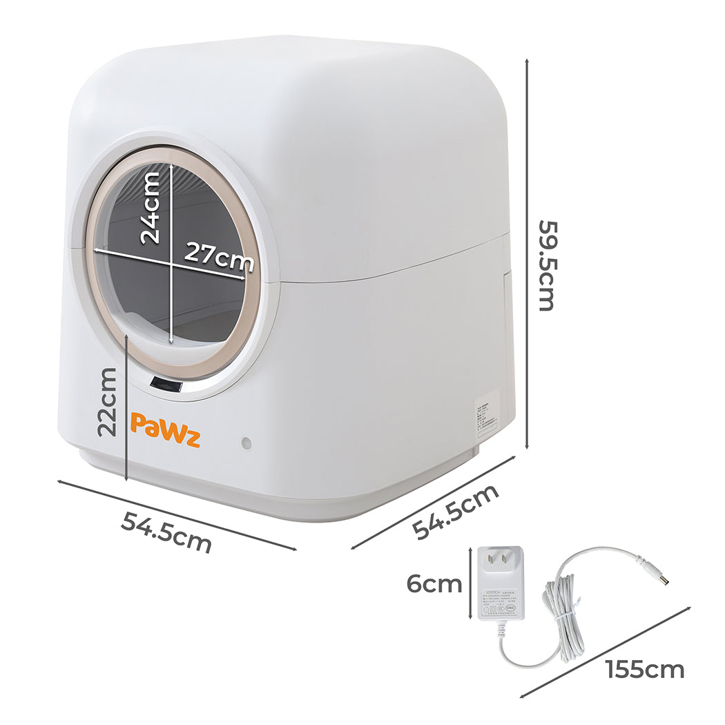 PaWz Smart Cat Litter Box Automatic-1973193690562301954