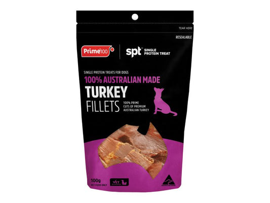Prime 100 Treat Turkey Fillet 100g