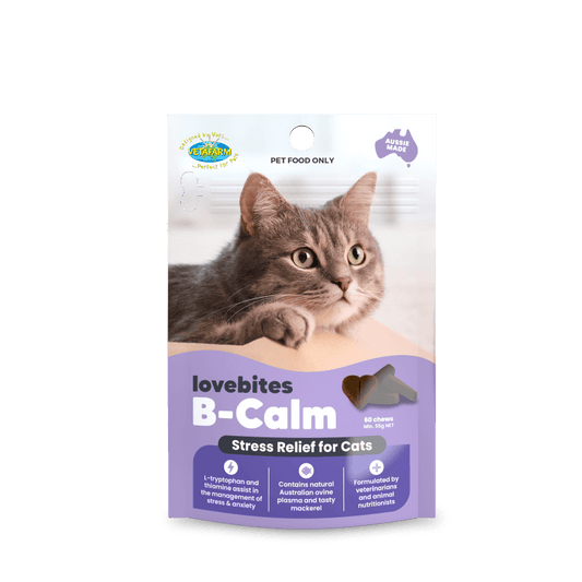 Vetafarm LoveBites Cat B-Calm Chews 60's