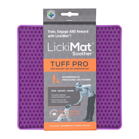 Lickimat Soother Pro Tuff Purple
