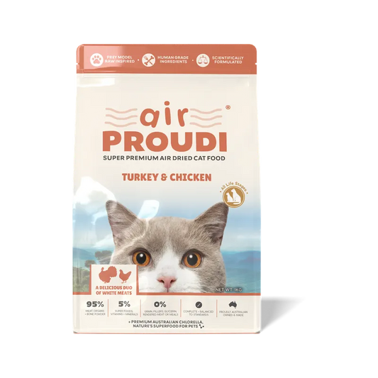 Air Proudi Cat Food Turkey & Chicken 400g