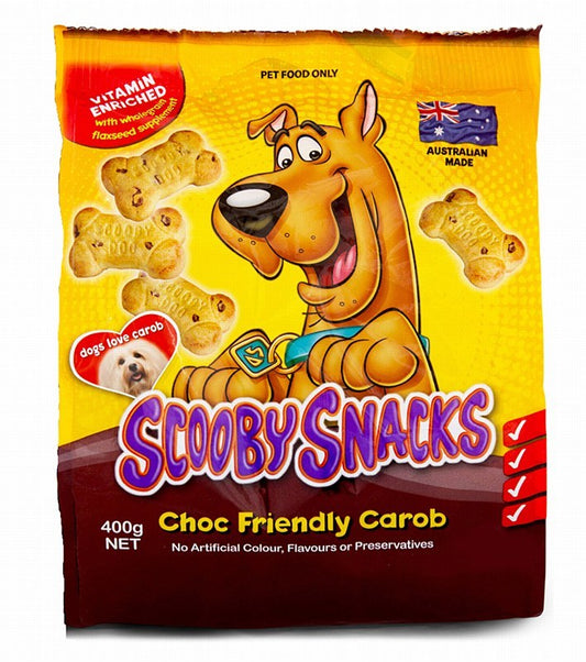 Scooby Snacks Choc Freindly Carob 400g