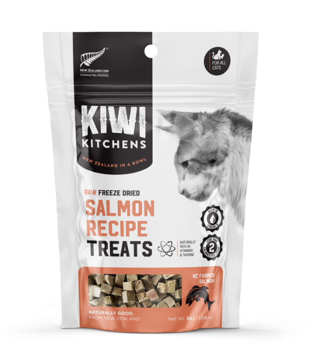 Kiwi Kitchen Freeze Dry Salmon Cat Treat 30g