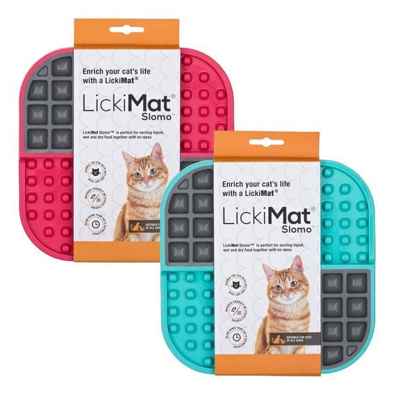 Lickimat Slomo For Cats Turquoise