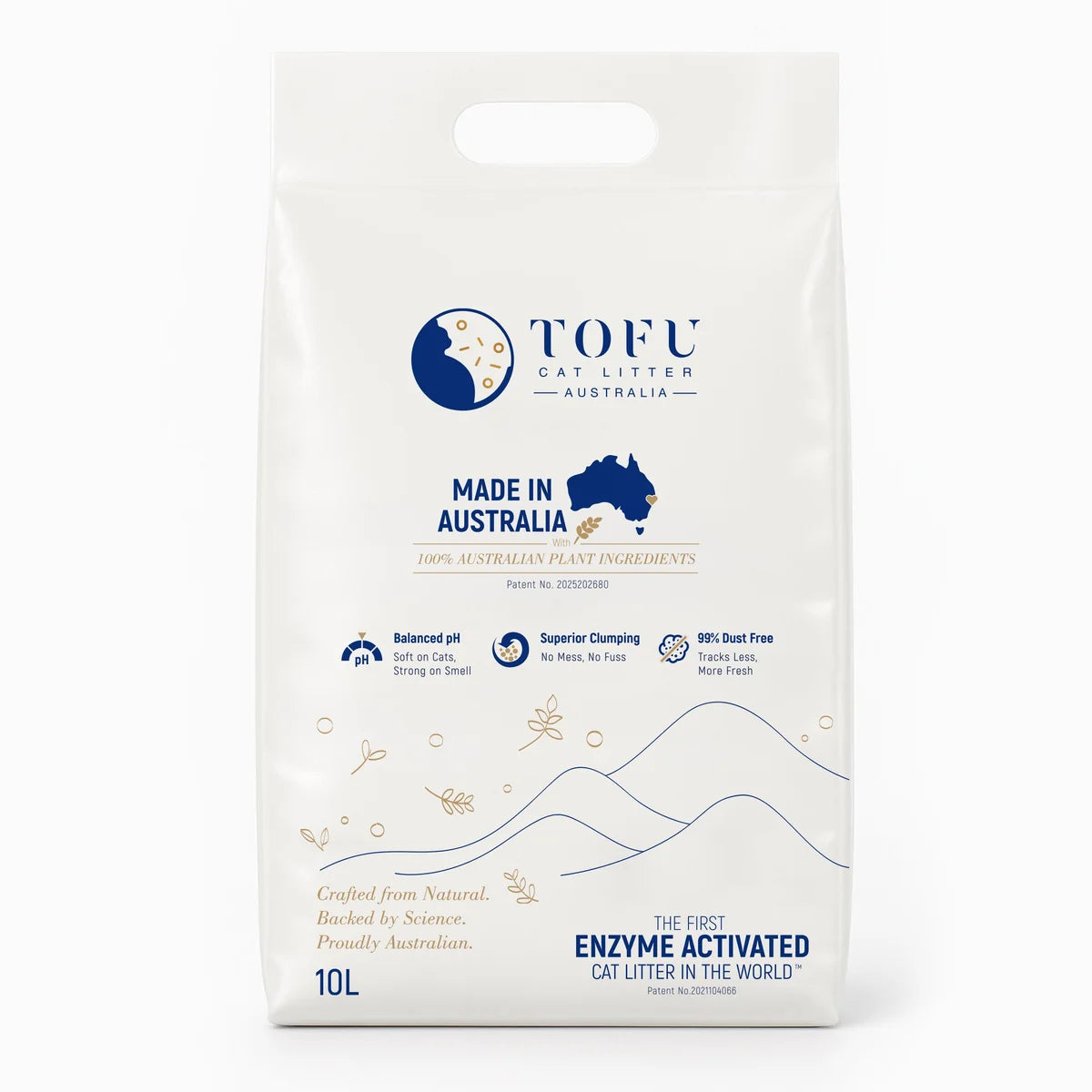 Tofu Cat Litter Australia Oat Enzyme Activated 10L/4kg