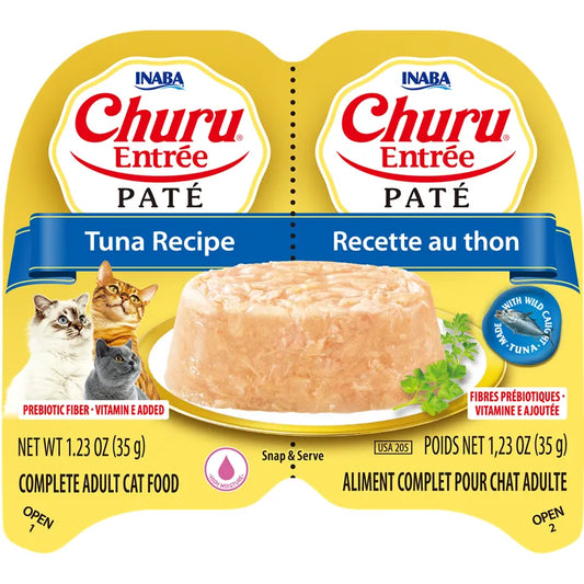 Inaba Cat Churu Entree Pate Chicken & Tuna 35g Twin