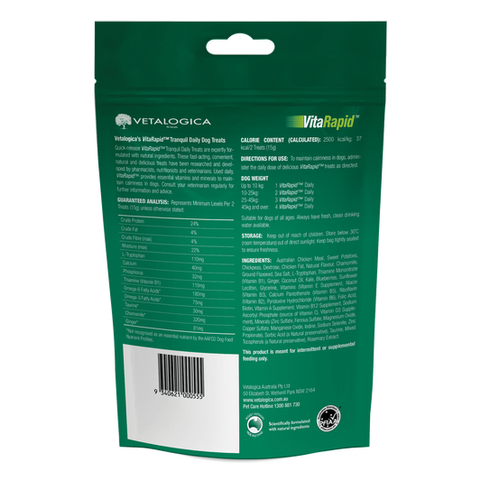 VitaRapid Dog Tranquil Treat 210g
