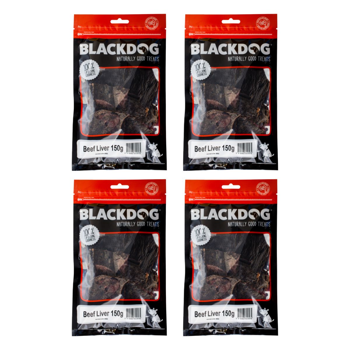 Blackdog Beef Liver 150g x 4pk-1996005497324572673