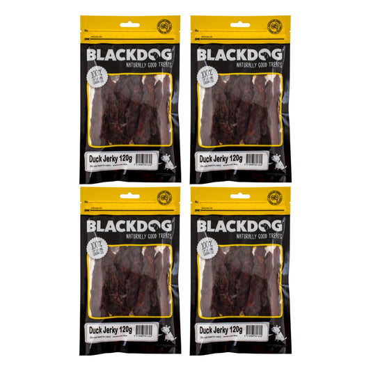 Blackdog Dog Treats Duck Jerkey 120g x4-1996005523824185345