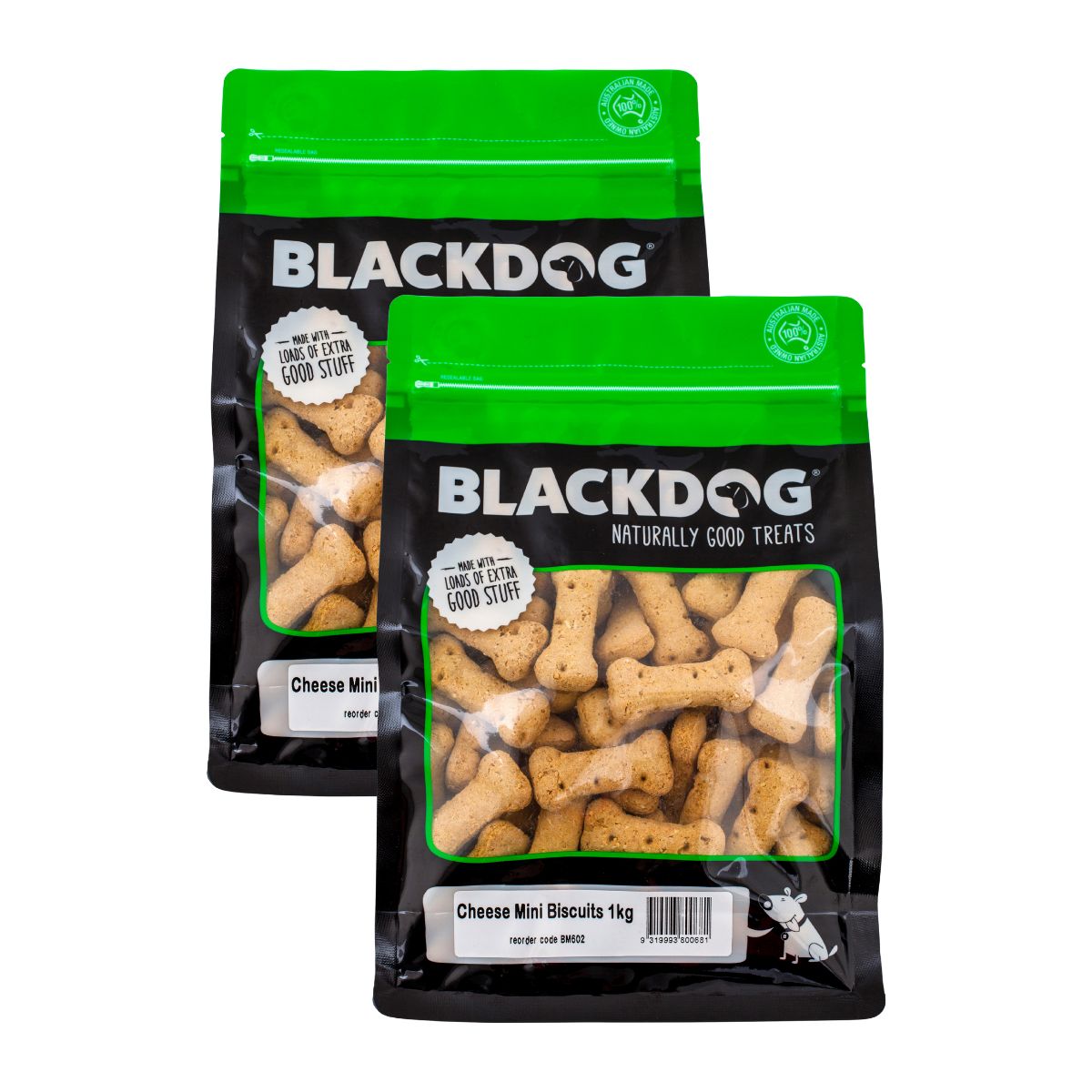 Blackdog Mini Cheese Biscuits 1kg x 2pk-1996005502974300162