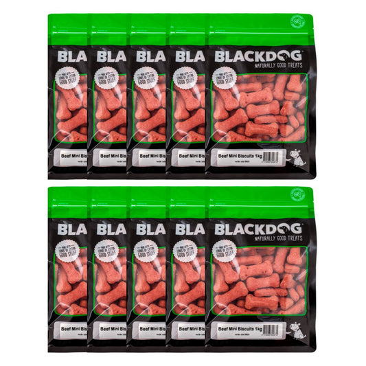 Blackdog Mini Beef Biscuits 1kg x10-1996005524801458177
