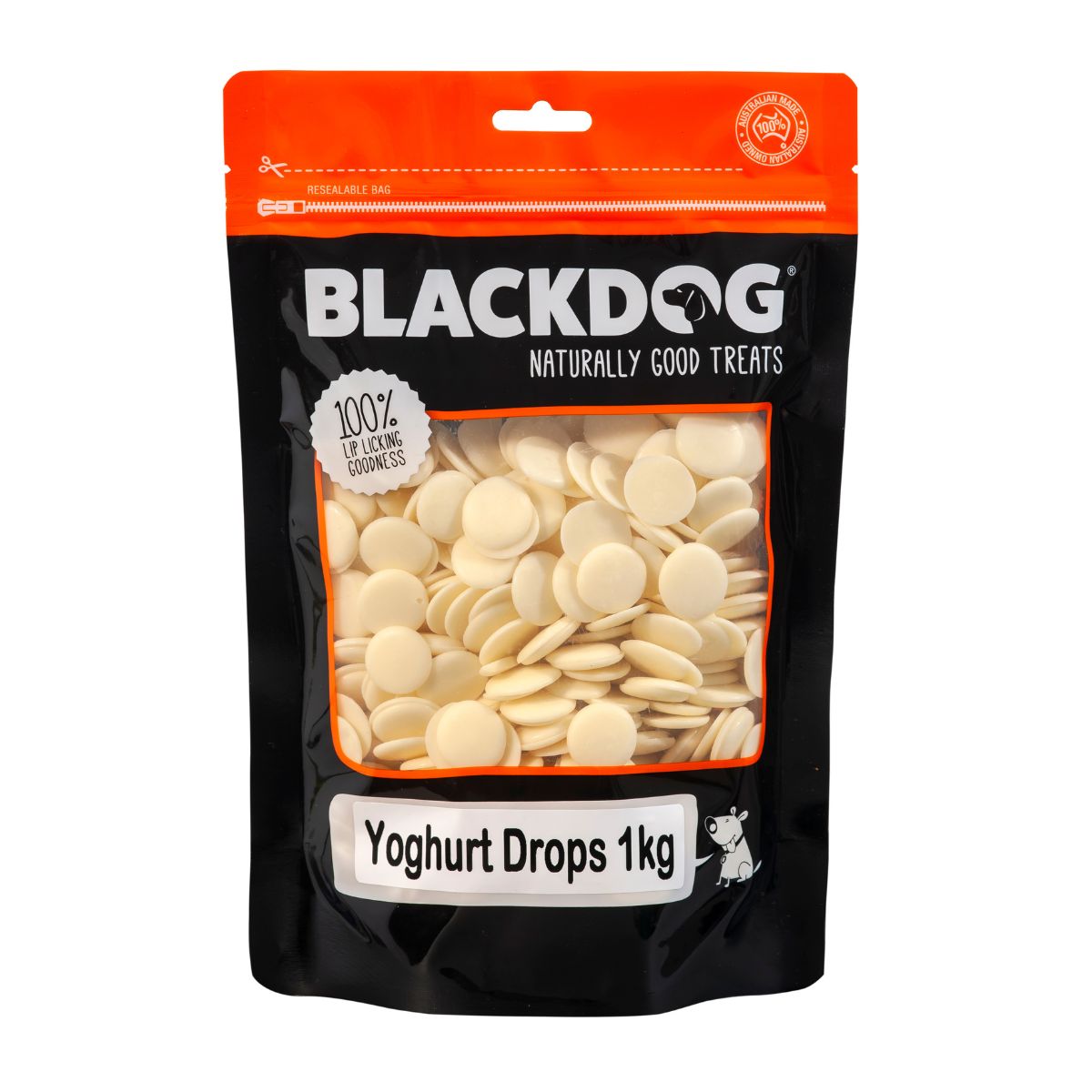 Blackdog Yoghurt Drops 1kg-1996005501212692481