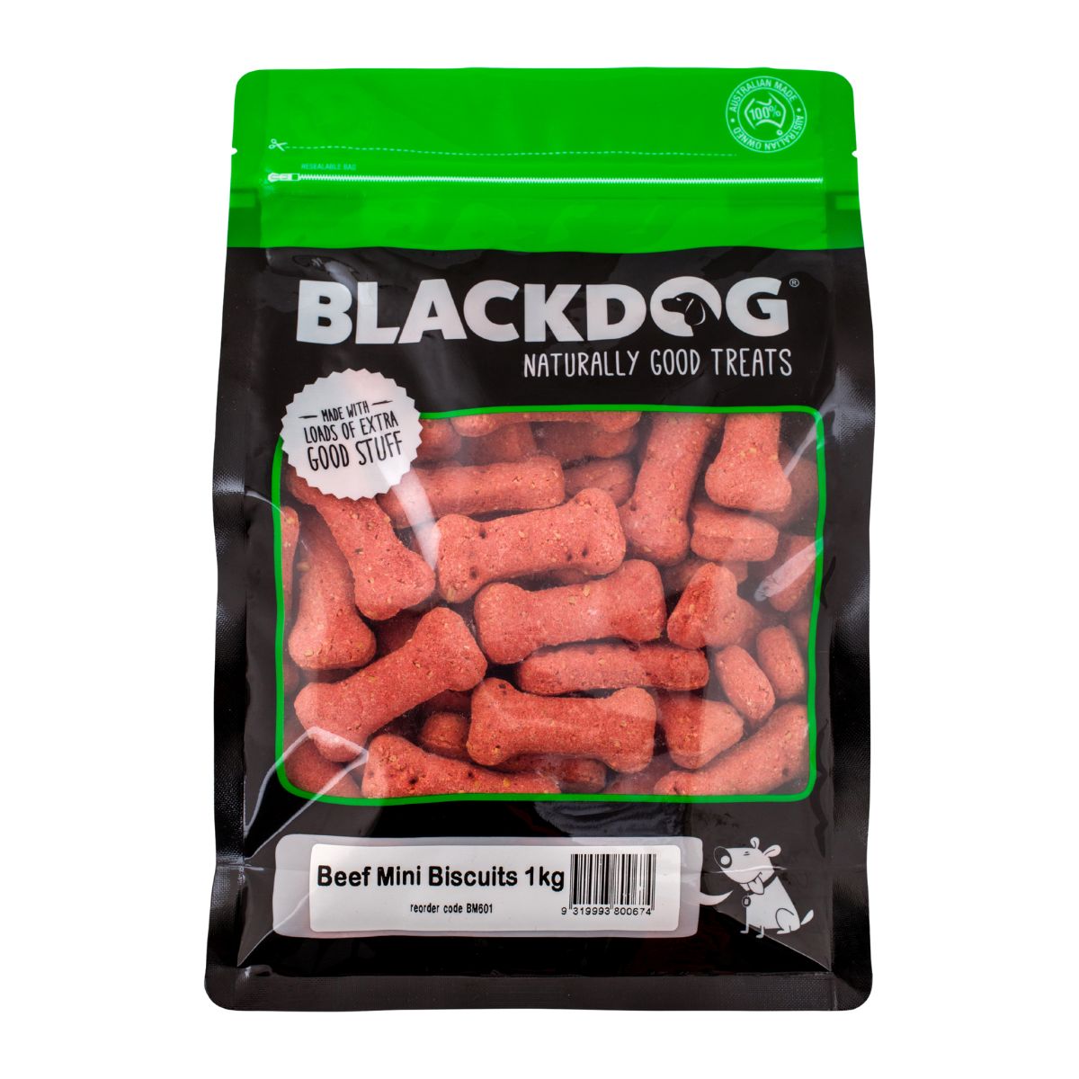 Blackdog Mini Beef Biscuits 1kg-1996005502181576705