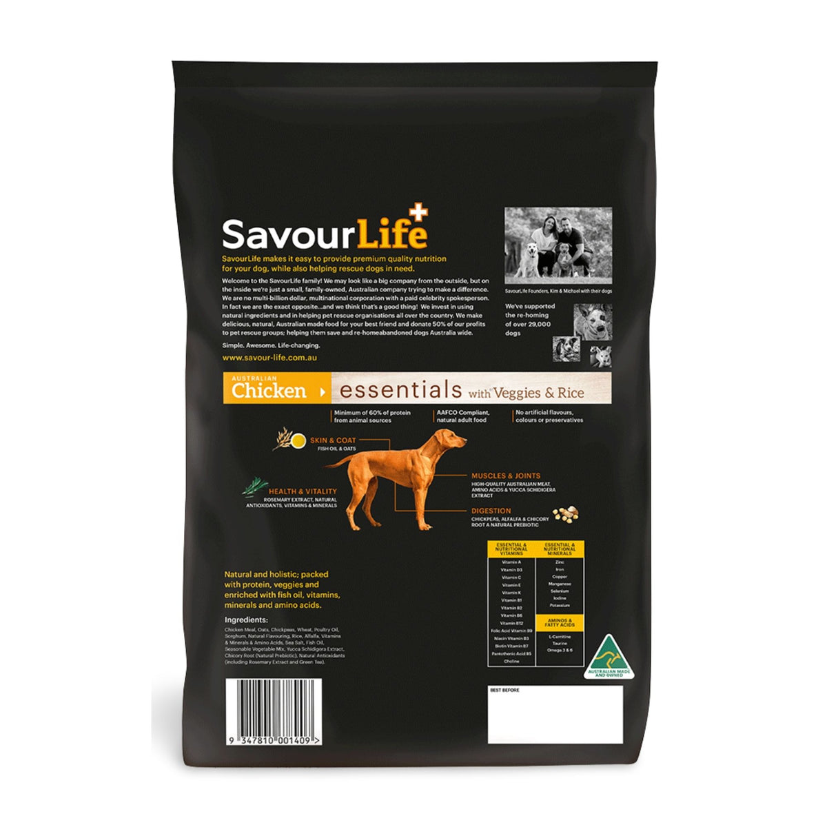 Savourlife 15kg Essentials Adult Chicken-2102558151994904577
