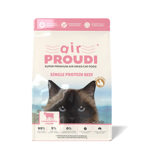 Air Proudi Cat Food Single Protein Beef 1kg